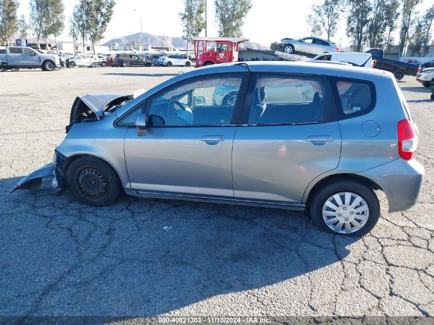 2008 Honda Fit VIN: JHMGD38468S061119 Lot: 40821303