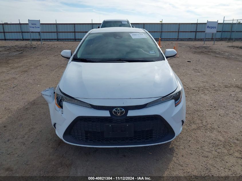 2020 Toyota Corolla Le VIN: 5YFEPRAEXLP113027 Lot: 40821304