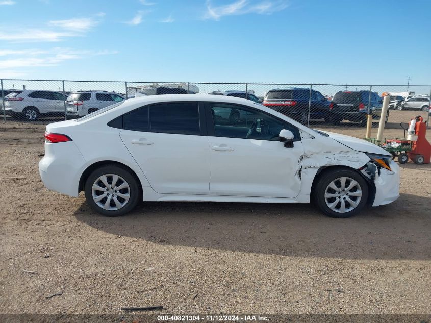 2020 Toyota Corolla Le VIN: 5YFEPRAEXLP113027 Lot: 40821304