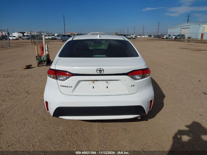 2020 Toyota Corolla Le VIN: 5YFEPRAEXLP113027 Lot: 40821304