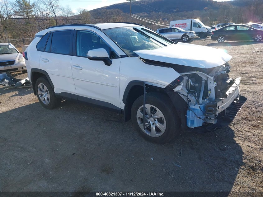 VIN 2T3G1RFV7MC217115 2021 TOYOTA RAV4 LE