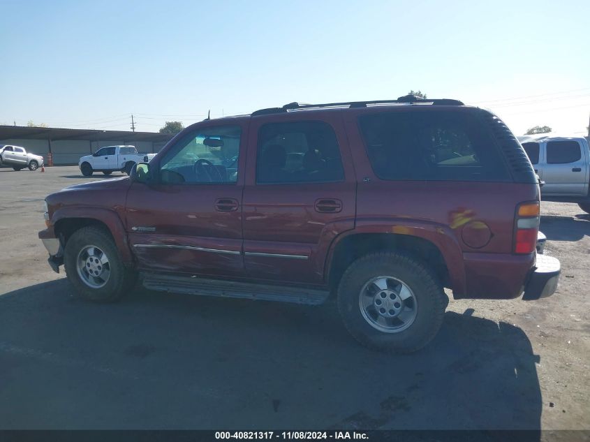 2003 Chevrolet Tahoe Lt VIN: 1GNEK13T73J232676 Lot: 40821317