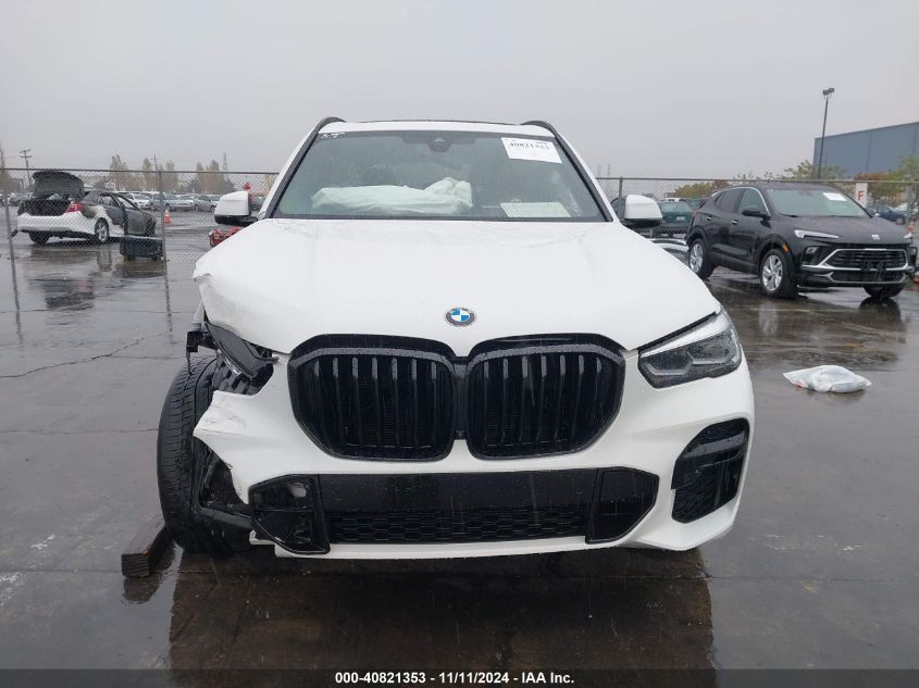 2023 BMW X5 xDrive40I VIN: 5UXCR6C06P9R21631 Lot: 40821353