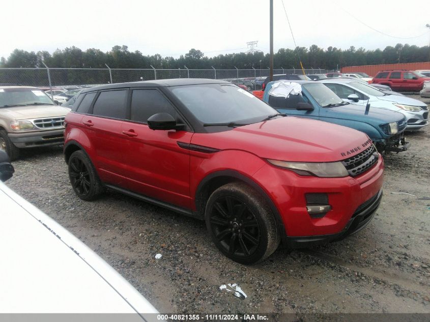 2015 Land Rover Range Rover Evoque Dynamic VIN: SALVT2BGXFH994565 Lot: 40821355