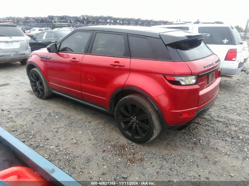 2015 Land Rover Range Rover Evoque Dynamic VIN: SALVT2BGXFH994565 Lot: 40821355