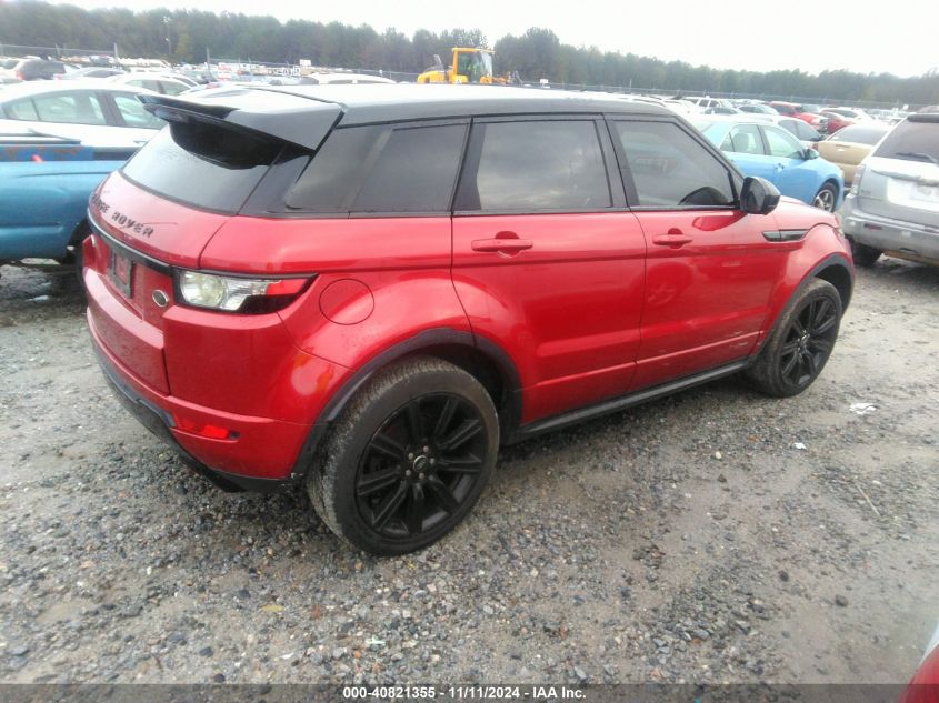 2015 Land Rover Range Rover Evoque Dynamic VIN: SALVT2BGXFH994565 Lot: 40821355