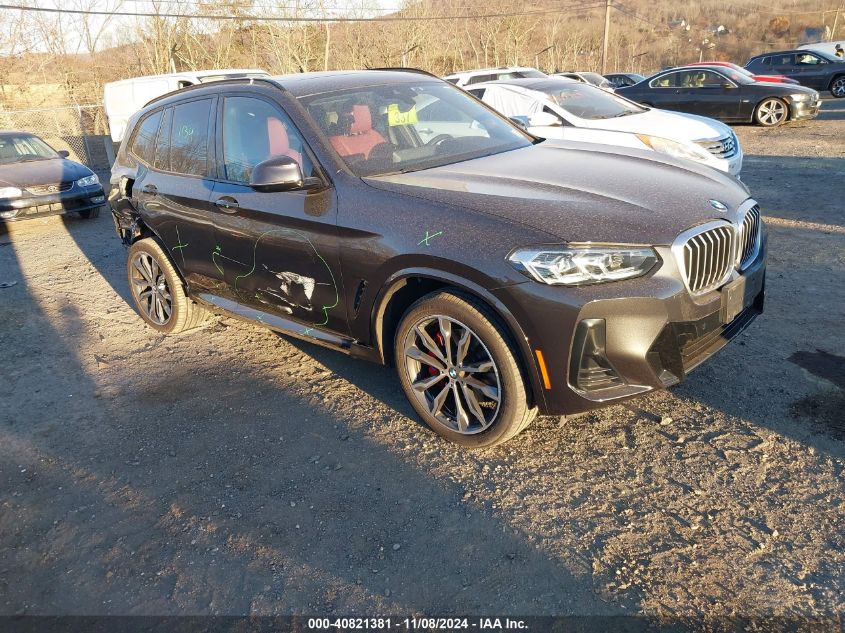 2022 BMW X3 XDRIVE30I - 5UX53DP05N9M67684