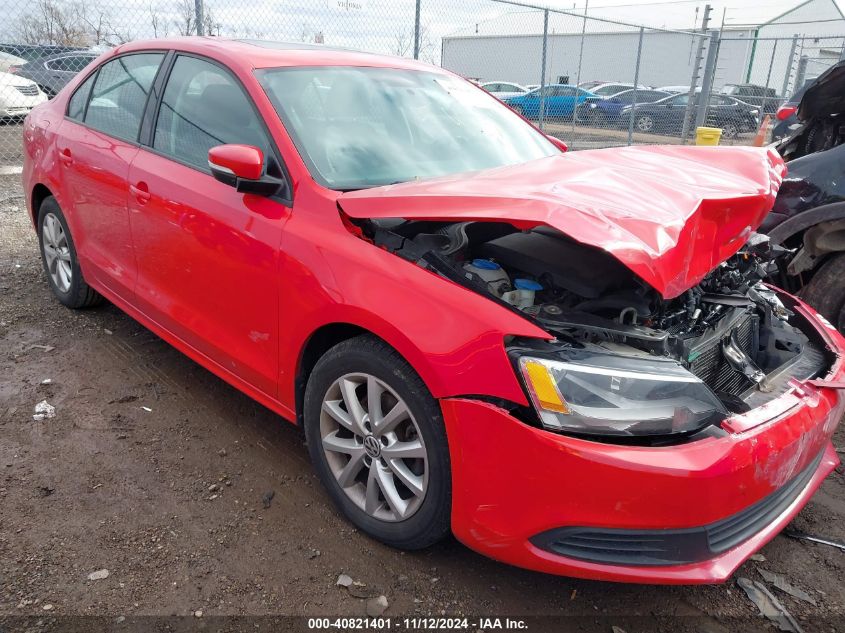 2012 Volkswagen Jetta 2.5L Se VIN: 3VWDP7AJ2CM383449 Lot: 40821401