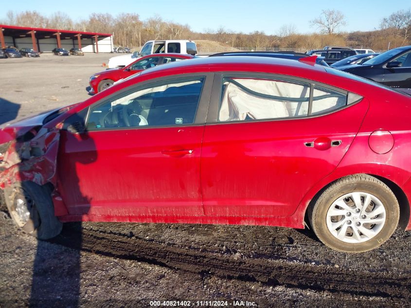 2017 Hyundai Elantra Se VIN: KMHD74LFXHU315375 Lot: 40821402