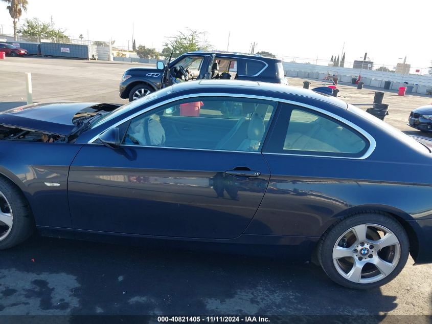 2007 BMW 328I VIN: WBAWV13527PG07009