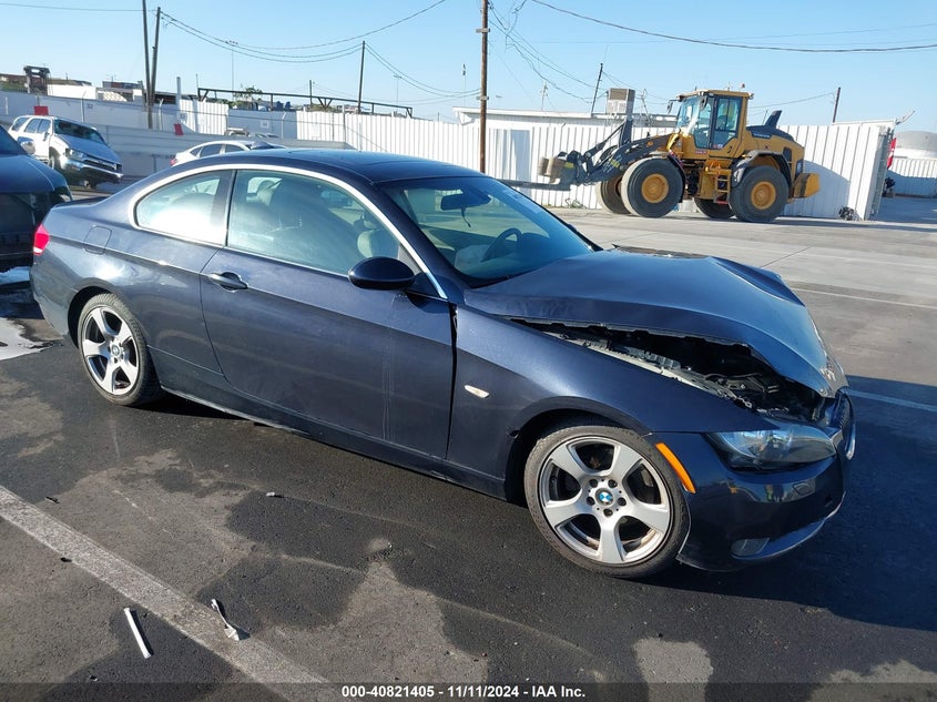 2007 BMW 328I VIN: WBAWV13527PG07009