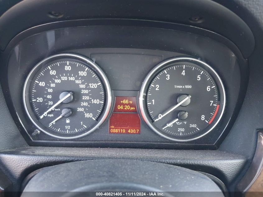 2007 BMW 328I VIN: WBAWV13527PG07009