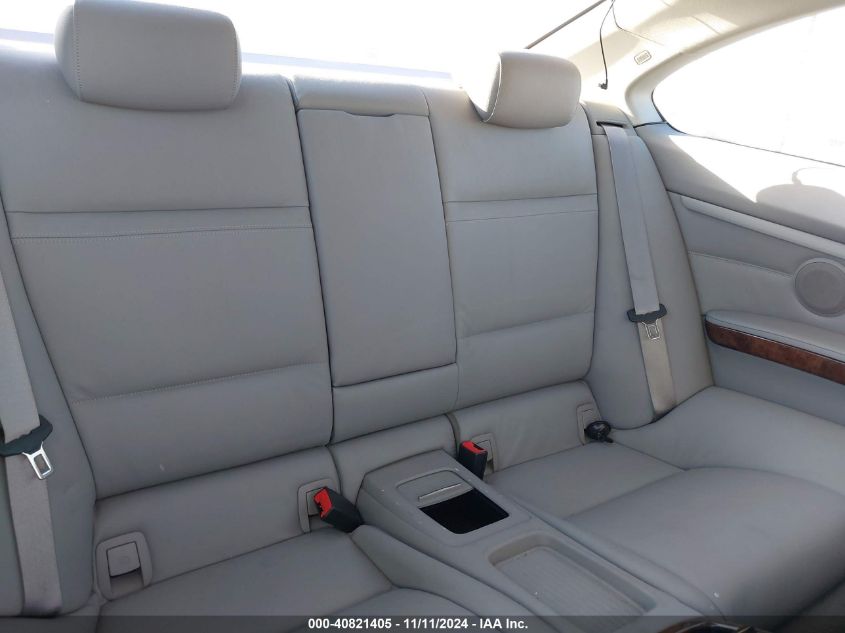 2007 BMW 328I VIN: WBAWV13527PG07009