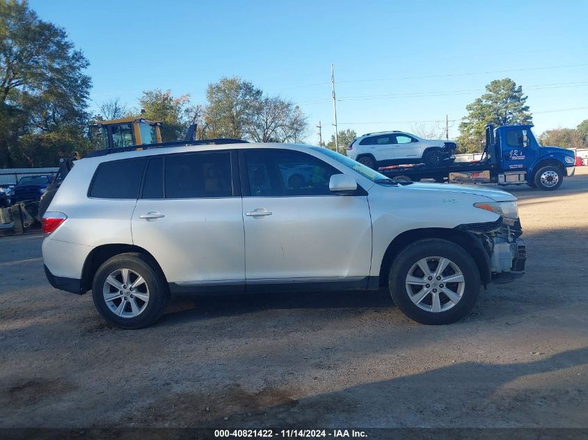 2013 Toyota Highlander Se V6 VIN: 5TDZK3EH8DS133058 Lot: 40821422