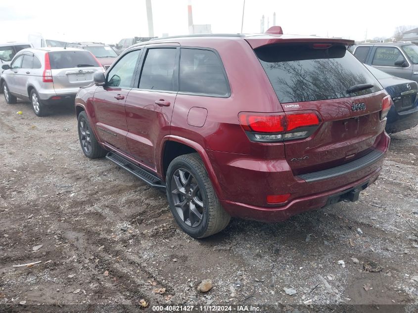 2021 Jeep Grand Cherokee 80Th Anniversary 4X4 VIN: 1C4RJFBGXMC668071 Lot: 40821427