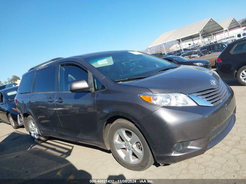 2015 Toyota Sienna Le 8 Passenger VIN: 5TDKK3DC5FS627503 Lot: 40821432