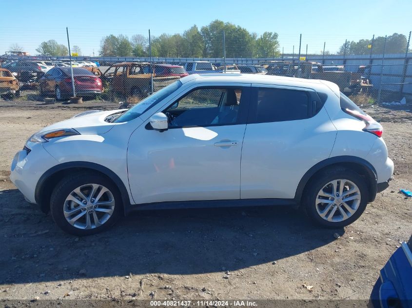 2016 Nissan Juke Sl VIN: JN8AF5MV4GT651134 Lot: 40821437