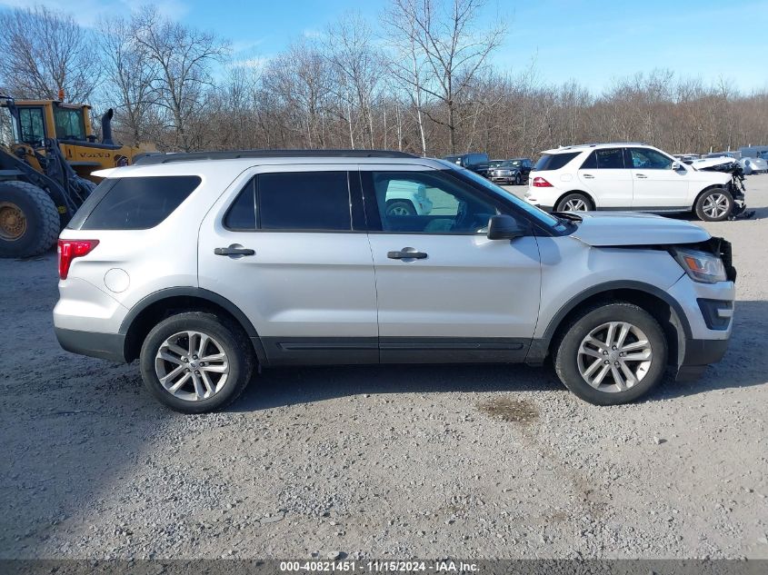 2017 Ford Explorer VIN: 1FM5K8B83HGC17106 Lot: 40821451