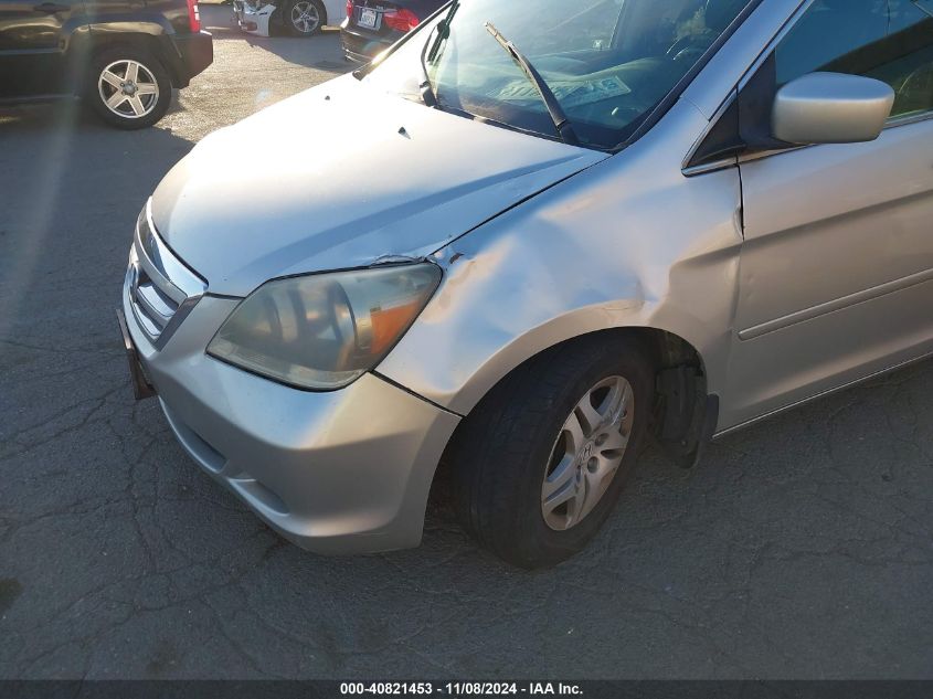 2007 Honda Odyssey Ex-L VIN: 5FNRL38767B426479 Lot: 40821453