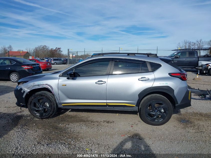 2024 Subaru Crosstrek Sport VIN: 4S4GUHF61R3763858 Lot: 40821475