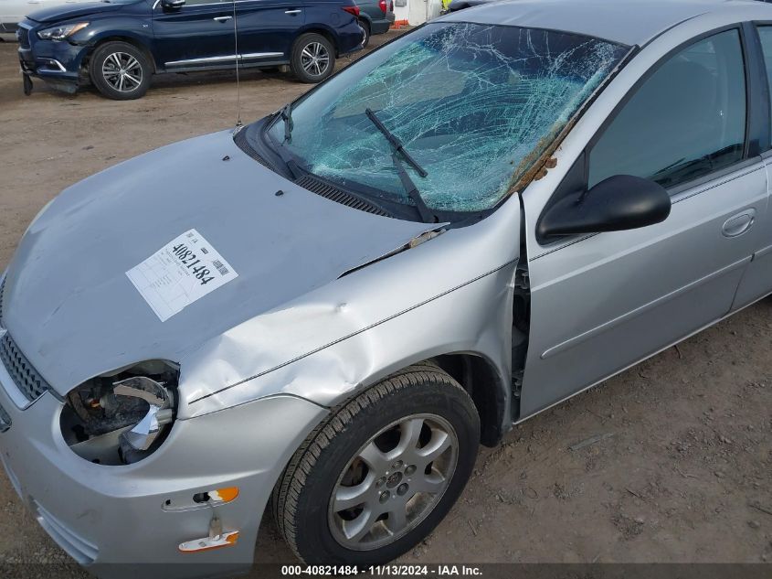 2005 Dodge Neon Sxt VIN: 1B3ES56C05D244294 Lot: 40821484