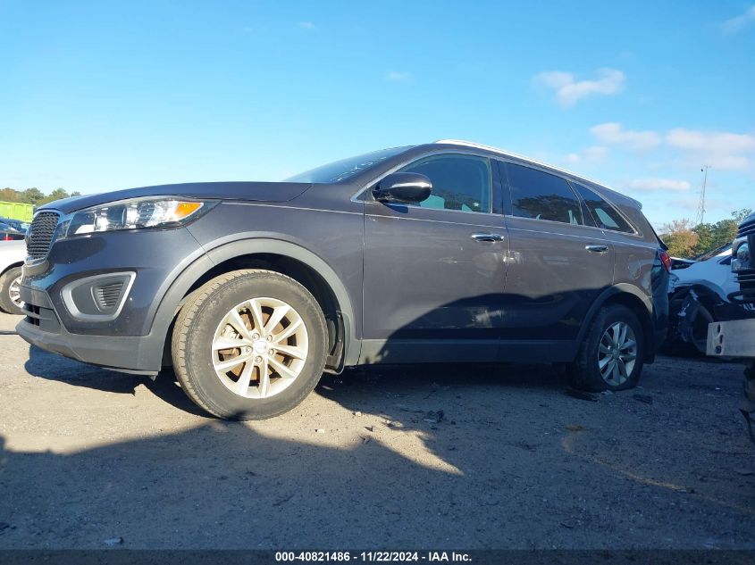 2017 Kia Sorento 2.4L Lx VIN: 5XYPG4A32HG279516 Lot: 40821486