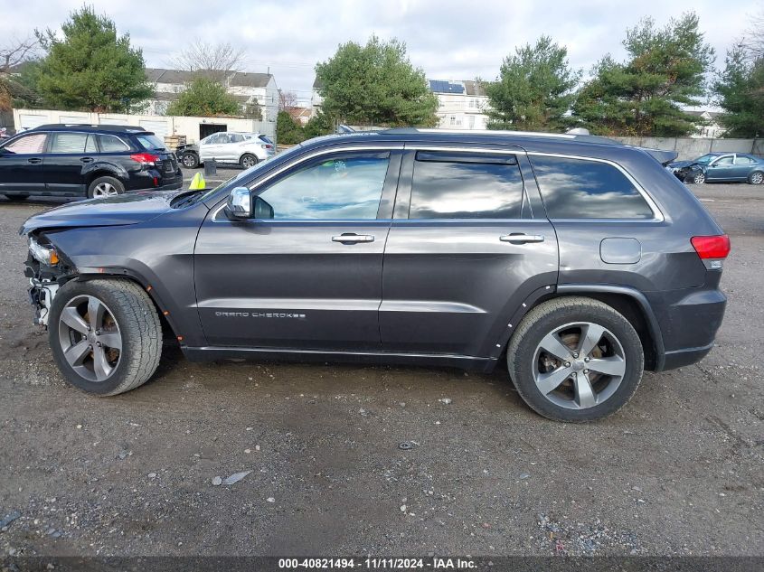 2015 Jeep Grand Cherokee Overland VIN: 1C4RJFCT0FC639631 Lot: 40821494