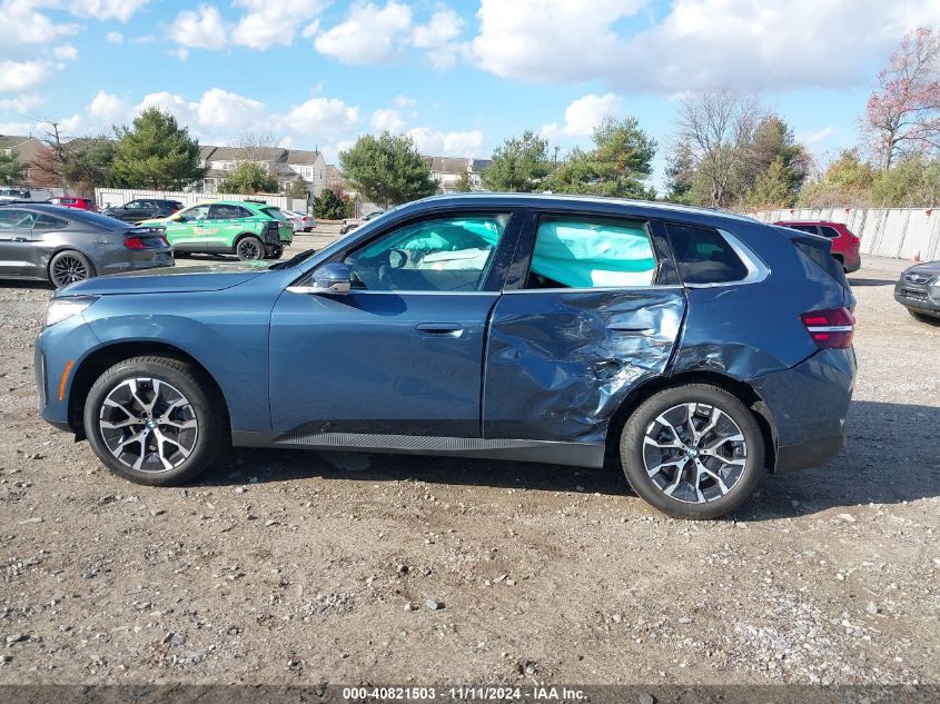 2025 BMW X3 30 xDrive VIN: 5UX53GP08S9Y43288 Lot: 40821503