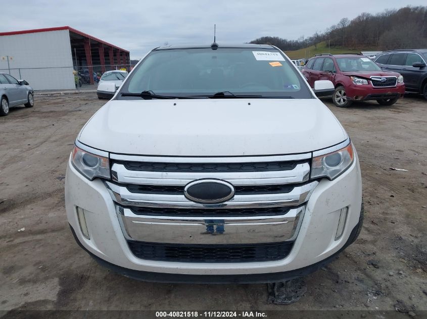 2013 Ford Edge Sel VIN: 2FMDK4JCXDBB77487 Lot: 40821518