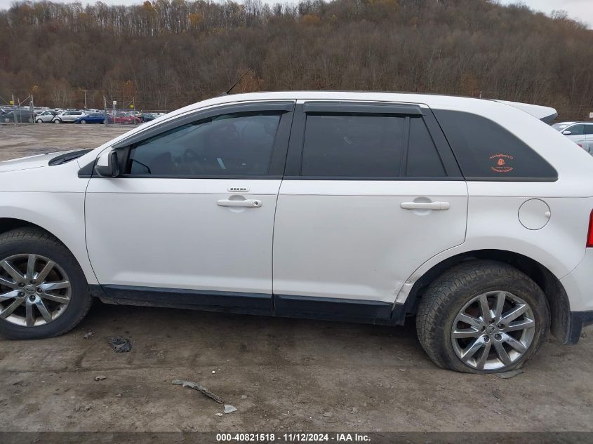 2013 Ford Edge Sel VIN: 2FMDK4JCXDBB77487 Lot: 40821518