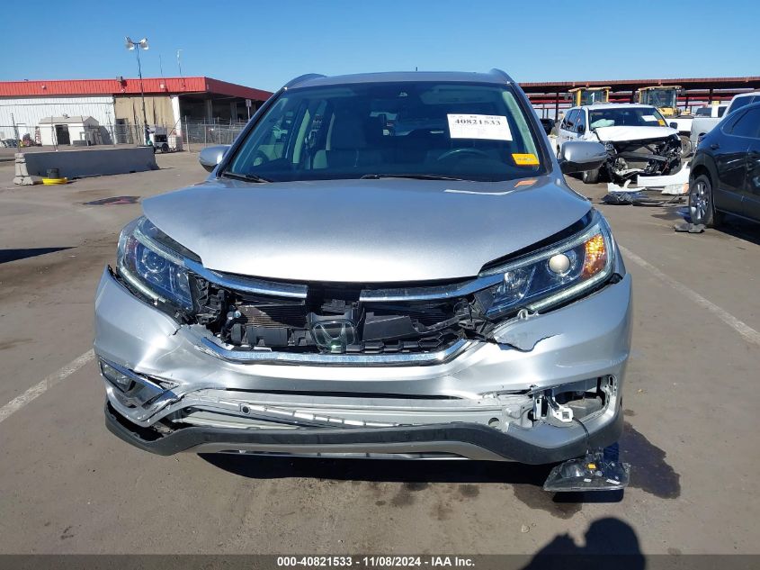 2015 Honda Cr-V Touring VIN: 5J6RM3H94FL026392 Lot: 40821533