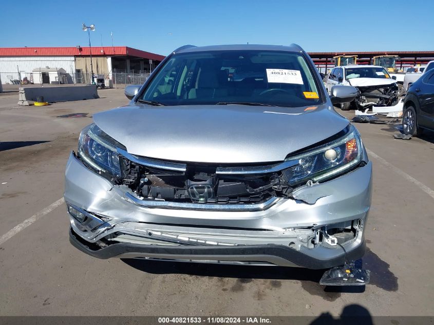 2015 Honda Cr-V Touring VIN: 5J6RM3H94FL026392 Lot: 40821533