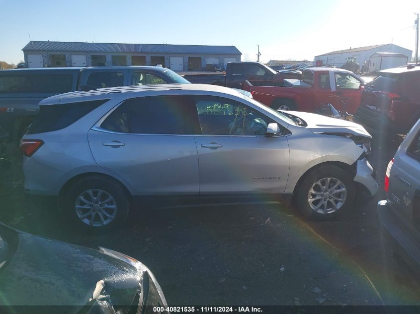 2018 Chevrolet Equinox Lt VIN: 3GNAXJEVXJL401481 Lot: 40821535