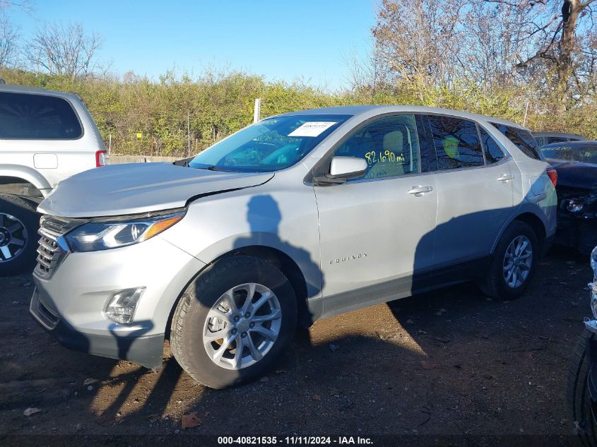 2018 CHEVROLET EQUINOX LT - 3GNAXJEVXJL401481