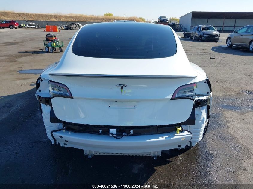 2023 Tesla Model 3 Rear-Wheel Drive VIN: 5YJ3E1EA3PF473067 Lot: 40821536