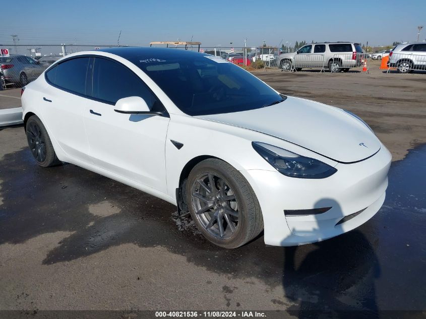 VIN 5YJ3E1EA3PF473067 2023 Tesla Model 3, Rear-Whee... no.1