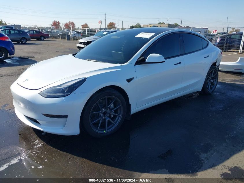 VIN 5YJ3E1EA3PF473067 2023 Tesla Model 3, Rear-Whee... no.2