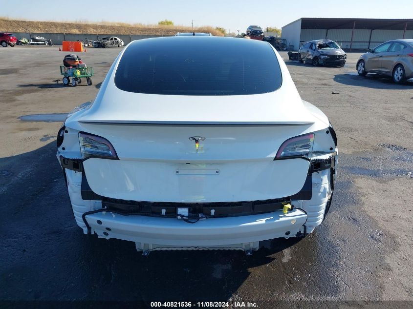 2023 Tesla Model 3 Rear-Wheel Drive VIN: 5YJ3E1EA3PF473067 Lot: 40821536