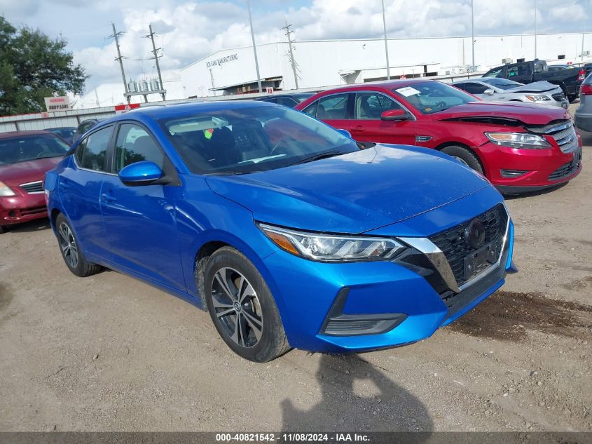 2021 Nissan Sentra Sv Xtronic Cvt VIN: 3N1AB8CV4MY312891 Lot: 40821542