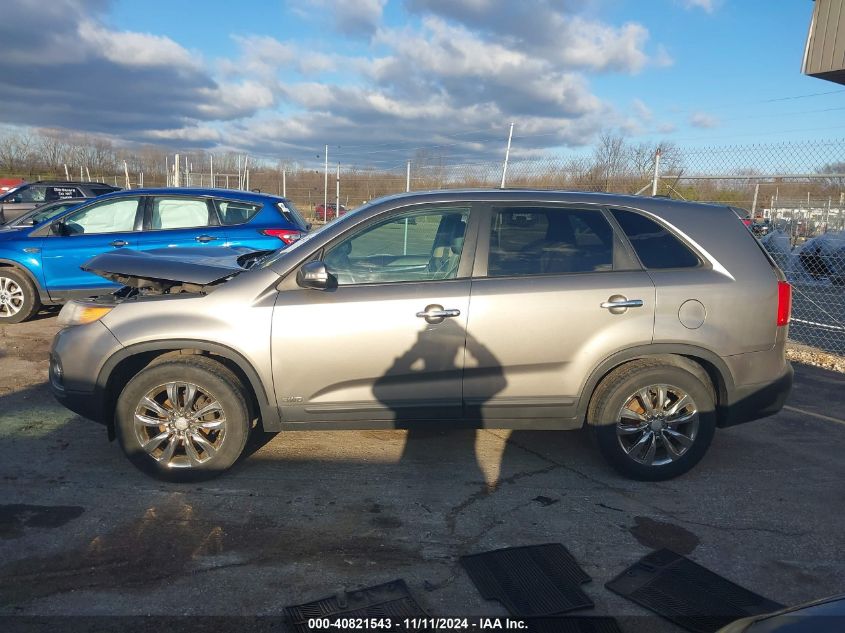 2011 Kia Sorento Ex VIN: 5XYKUCA13BG017653 Lot: 40821543