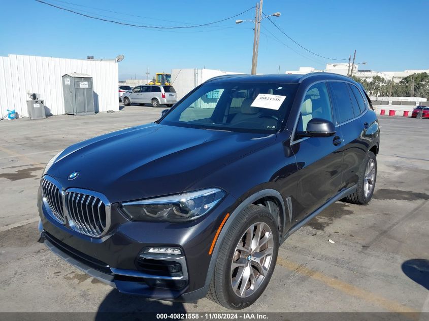 VIN 5UXCR6C54KLL64323 2019 BMW X5, Xdrive40I no.2