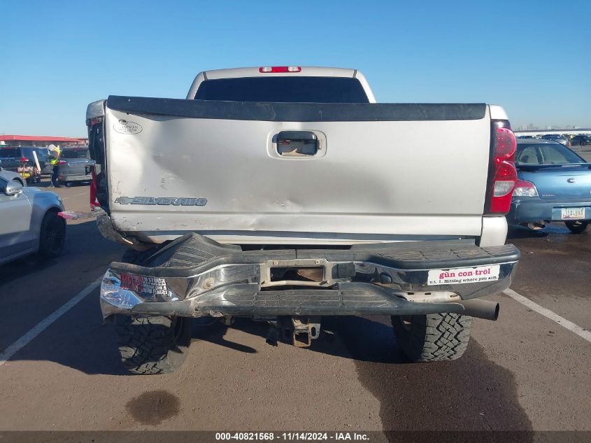 2006 Chevrolet Silverado 2500Hd Lt3 VIN: 1GCHK23DX6F166023 Lot: 40821568