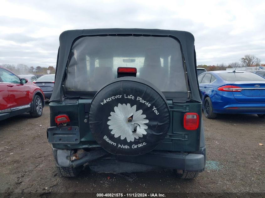 2004 Jeep Wrangler Se VIN: 1J4FA291X4P730200 Lot: 40821575