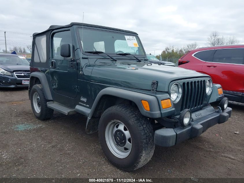 2004 Jeep Wrangler Se VIN: 1J4FA291X4P730200 Lot: 40821575