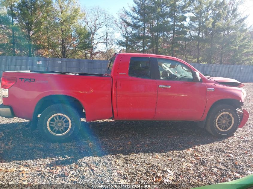 2013 Toyota Tundra Limited 5.7L V8 VIN: 5TFBY5F17DX282214 Lot: 40821578