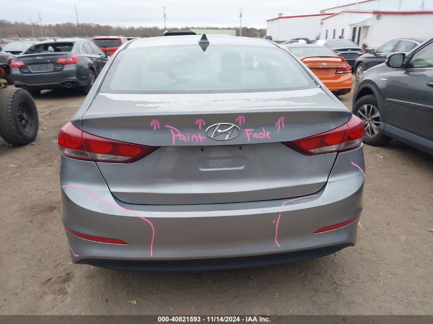 2017 Hyundai Elantra Se VIN: 5NPD74LF4HH166797 Lot: 40821593