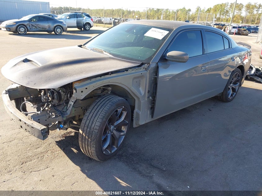 VIN 2C3CDXHG7KH608726 2019 DODGE CHARGER GT RWD
