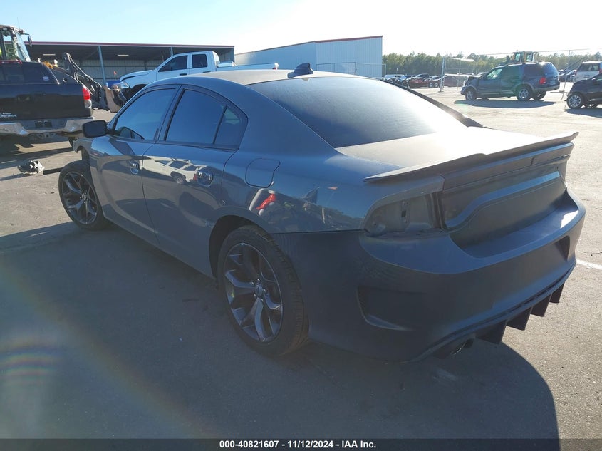 VIN 2C3CDXHG7KH608726 2019 DODGE CHARGER GT RWD