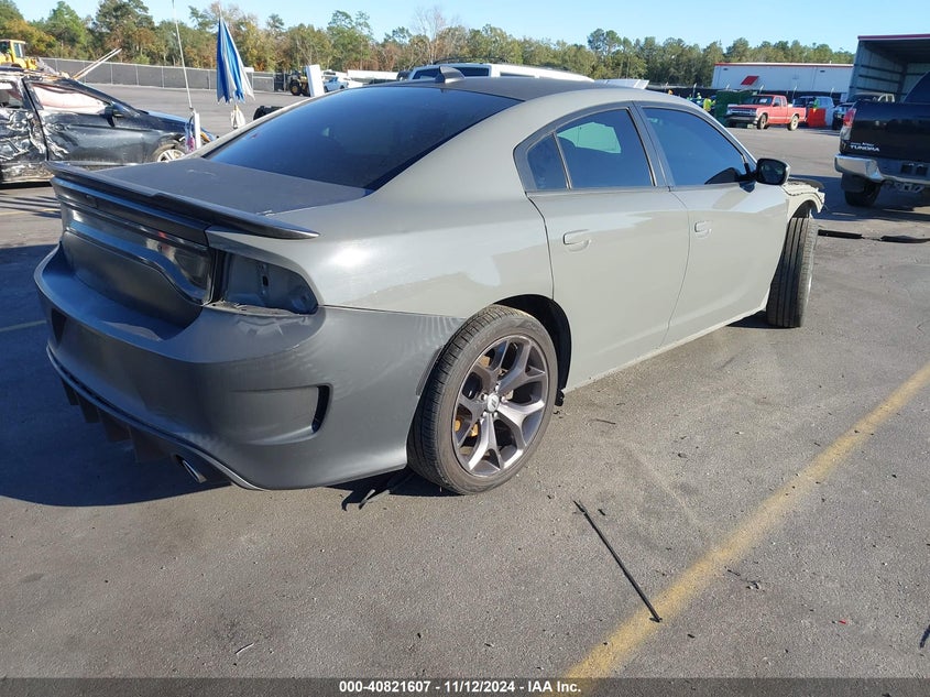 VIN 2C3CDXHG7KH608726 2019 DODGE CHARGER GT RWD
