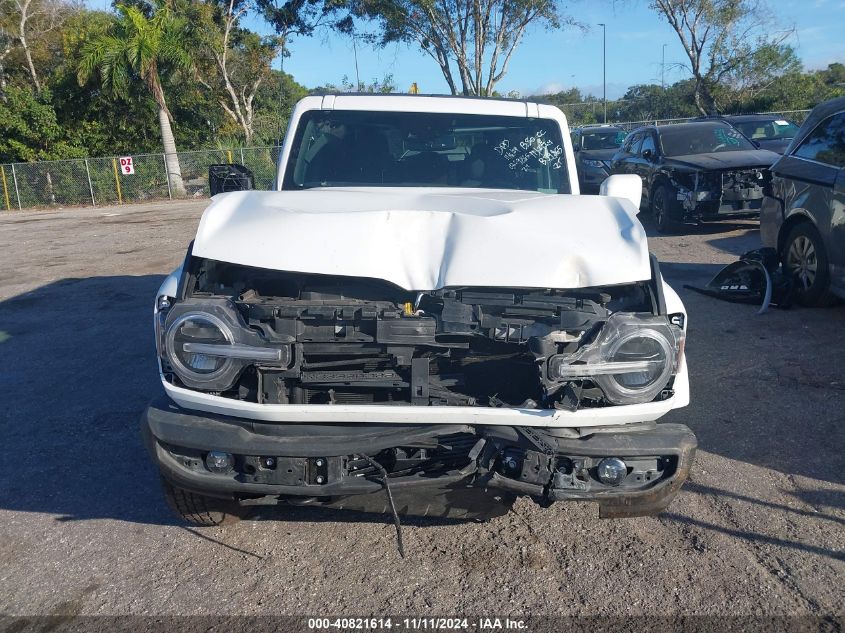 2022 Ford Bronco Outer Banks VIN: 1FMEE5BP8NLB59865 Lot: 40821614